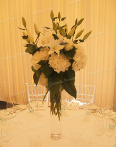 Hydrangea and Lilies - Pheonix Room - Kelliher Estate