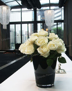 Rose Vases - The Wintergarden - The Northern Club