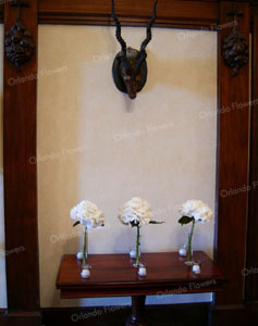  Hydrangea Vases - Hallway - Northern Club