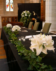 White Lilies - Reception - Saint Mathews in the City 004