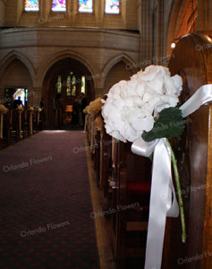 Hydrangea Pew - Saint Mathews in the City