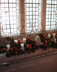 Persimmons and Twigs Stairwell - Saint Mathews in the City