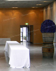 Hydrangea Installation - Barrel Hall - Villa Maria 2