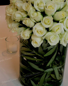 Rose and Olive Branch Vases - Sofitel