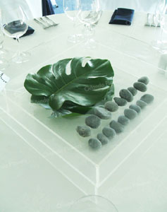  Monsteria and Stone Table Setting - Sofitel 