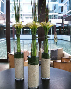 Calla Lily Installation - Sofitel 