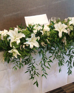  Lily and Foliage Setting - Sofitel 