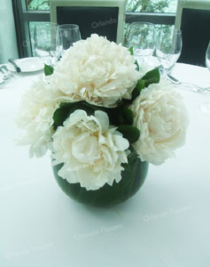 Peonies - Pearl Room - The Wharf